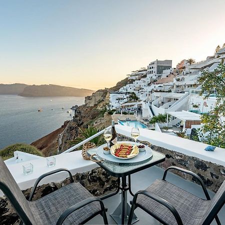 Amazing View Villa Oia With Jacuzzi Oía Exterior foto