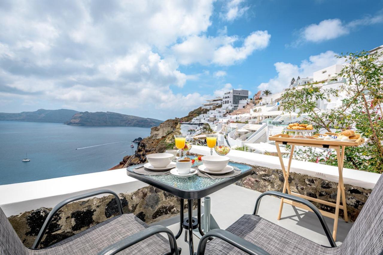 Amazing View Villa Oia With Jacuzzi Oía Exterior foto