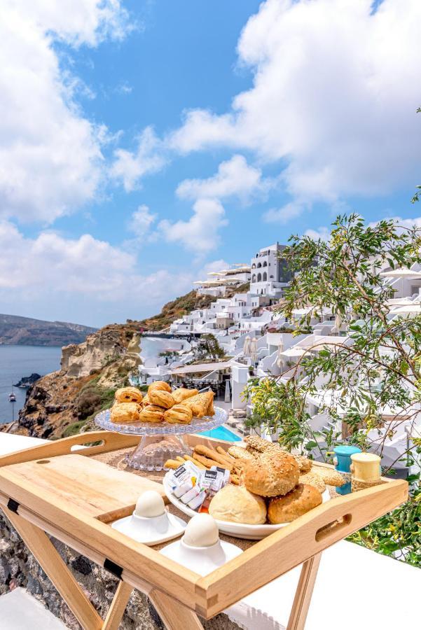Amazing View Villa Oia With Jacuzzi Oía Exterior foto