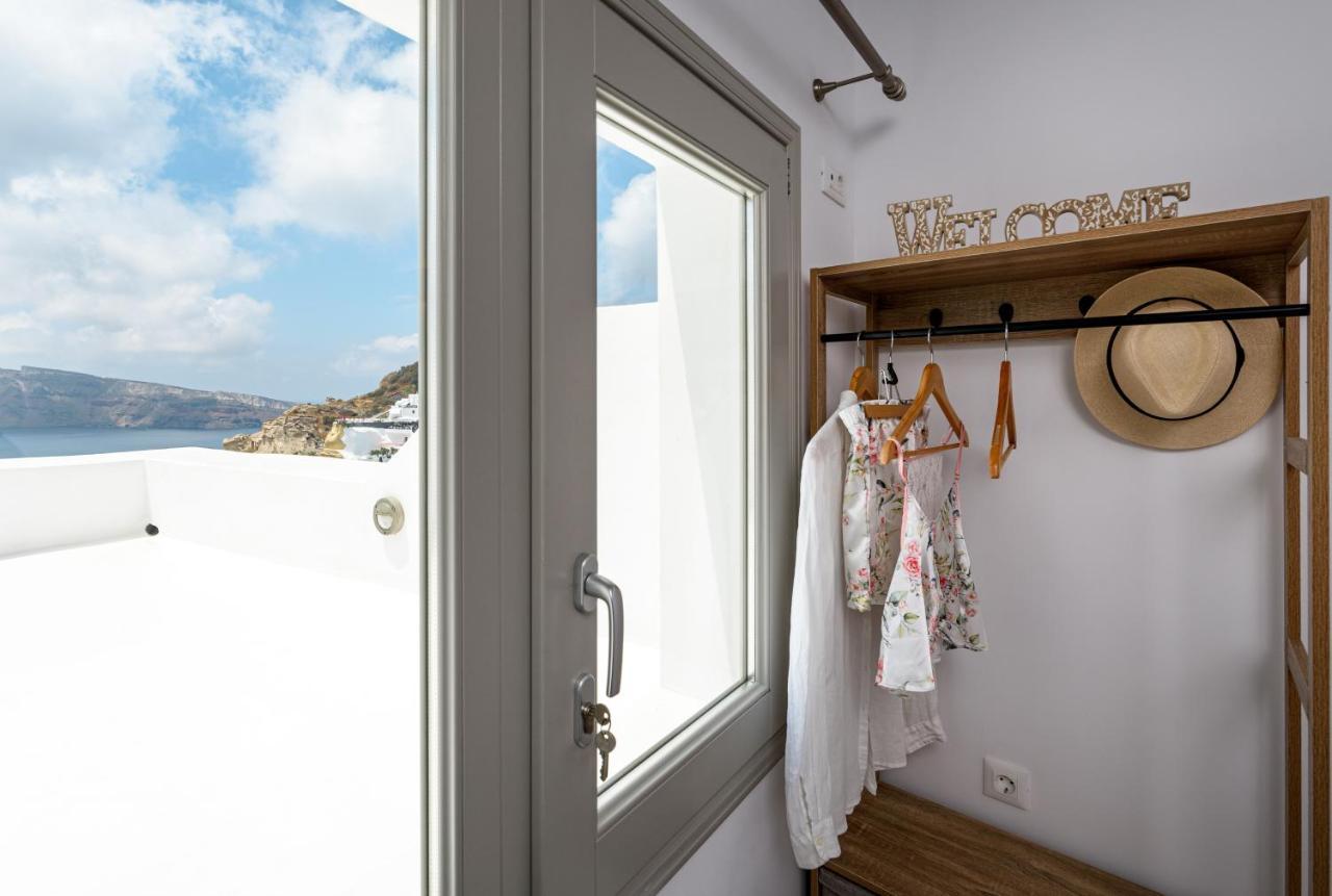 Amazing View Villa Oia With Jacuzzi Oía Exterior foto