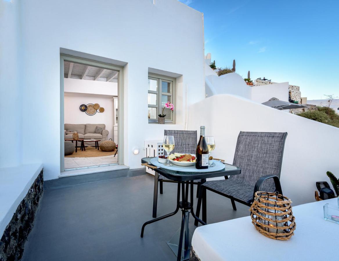 Amazing View Villa Oia With Jacuzzi Oía Exterior foto