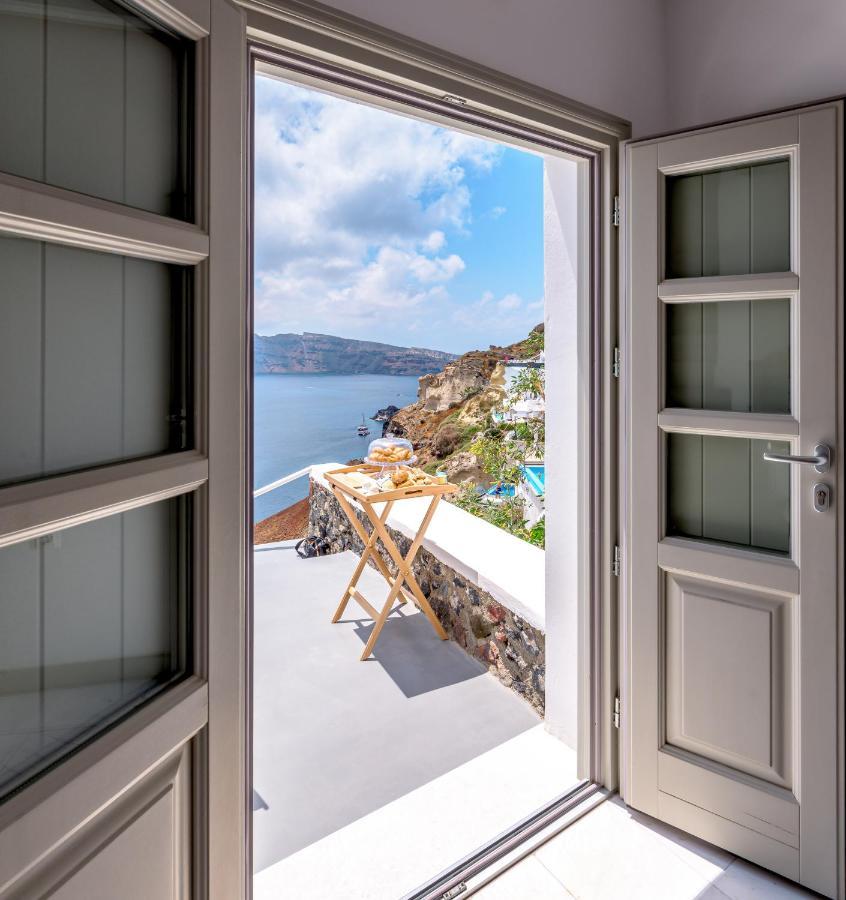 Amazing View Villa Oia With Jacuzzi Oía Exterior foto